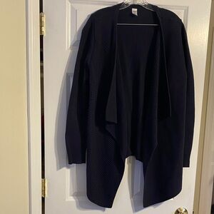 Gap Body Women's Black Open Front Cardigan